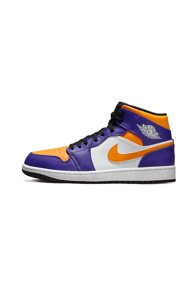 Air Jordan 1 Mid Lakers - SneakCenter