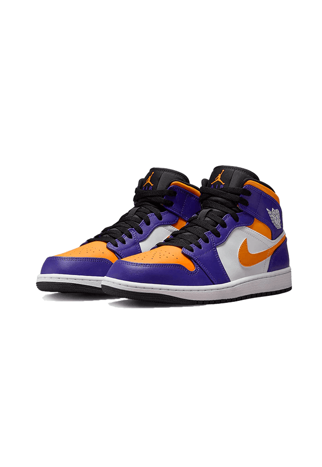 Air Jordan 1 Mid Lakers - SneakCenter