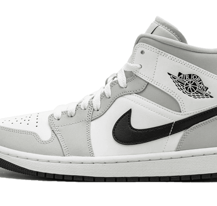 Air Jordan 1 Mid Light Smoke Grey - SneakCenter