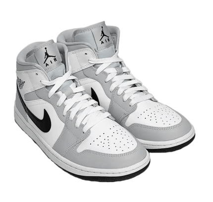 Air Jordan 1 Mid Light Smoke Grey - SneakCenter