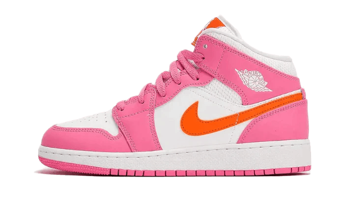Air jordan mid 1 pink sales