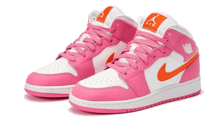 Air Jordan 1 Mid Pinksicle Orange - SneakCenter