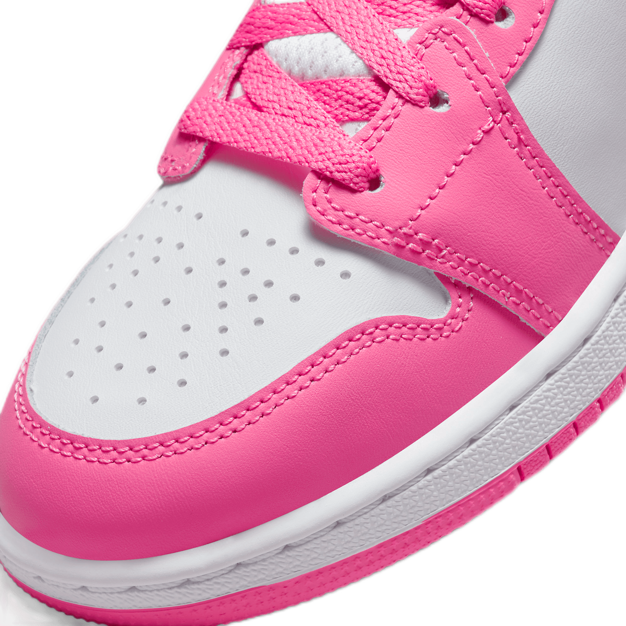 Air Jordan 1 Mid Pinksicle Orange SneakCenter