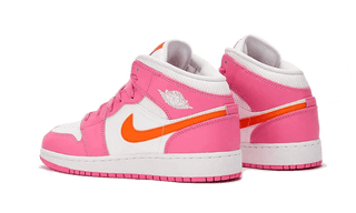 Air Jordan 1 Mid Pinksicle Orange - SneakCenter