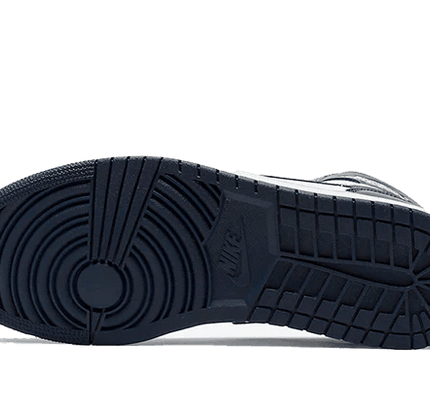 Air Jordan 1 Mid White Metallic Gold Obsidian - SneakCenter