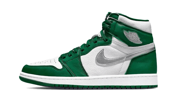 Green black white shop jordans
