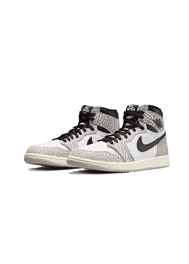 Air Jordan 1 Retro High OG White Cement - SneakCenter