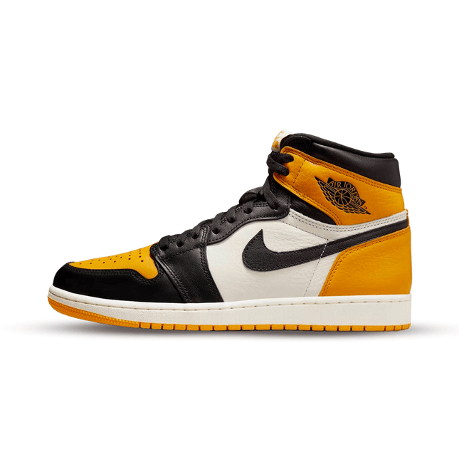 Air Jordan 1 Retro High OG Yellow Toe Taxi - SneakCenter