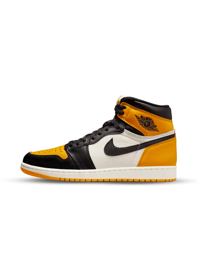 Air Jordan 1 Retro High OG Yellow Toe Taxi - SneakCenter