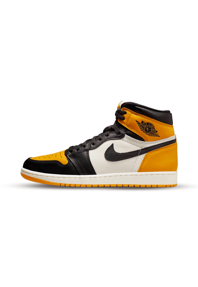 Air Jordan 1 Retro High OG Yellow Toe Taxi - SneakCenter