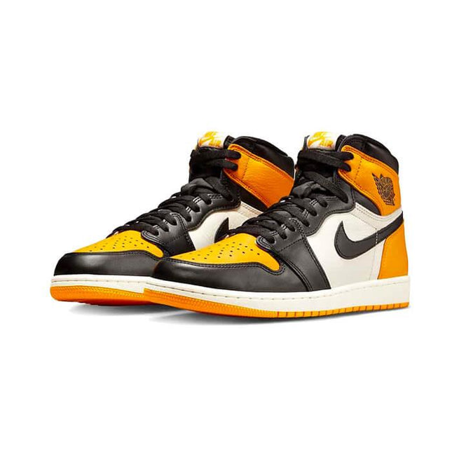 Air Jordan 1 Retro High OG Yellow Toe Taxi - SneakCenter