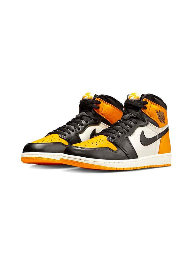 Air Jordan 1 Retro High OG Yellow Toe Taxi - SneakCenter