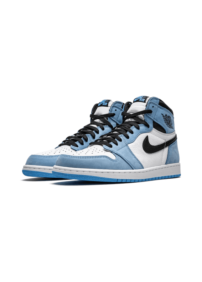 Air Jordan 1 Retro High White University Blue Black - SneakCenter