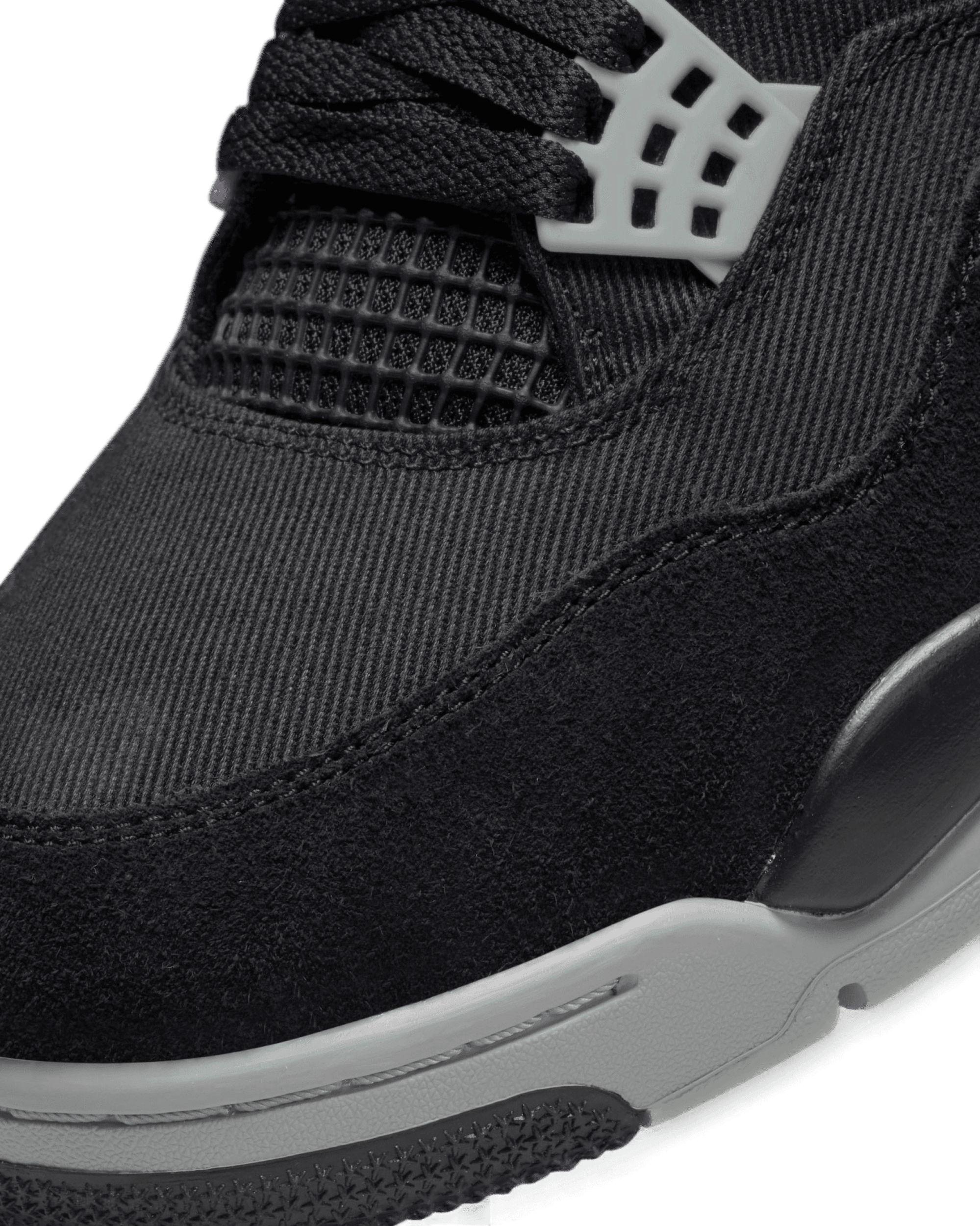 Air jordan retro 4 black deals