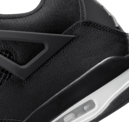 Air Jordan 4 Retro Black Canvas - SneakCenter