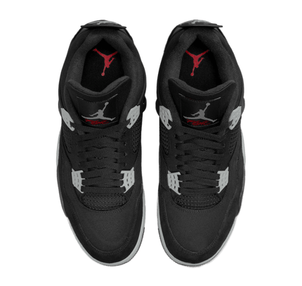 Air Jordan 4 Retro Black Canvas - SneakCenter
