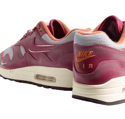 Air Max 1 Patta Waves Rush Maroon - SneakCenter