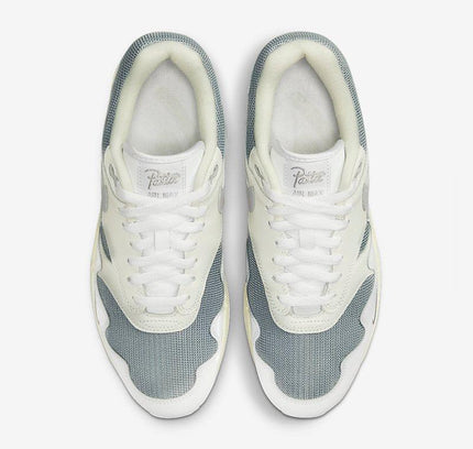 Air Max 1 Patta Waves White Silver - SneakCenter