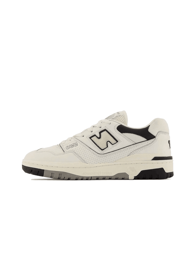 New Balance 550 Cream Black - SneakCenter