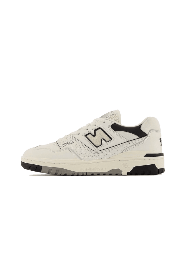 New Balance 550 Cream Black - SneakCenter