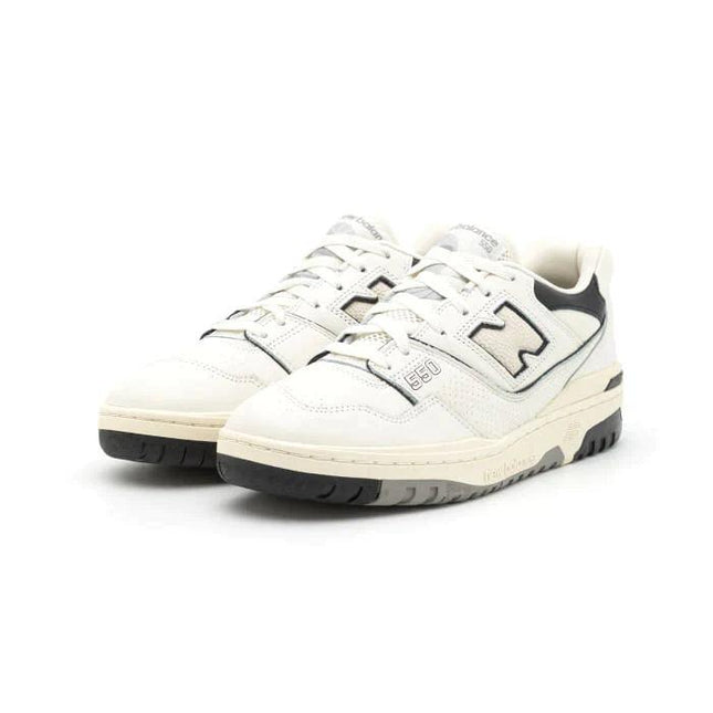 New Balance 550 Cream Black - SneakCenter
