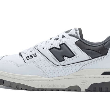 New Balance 550 White Grey Dark Grey - SneakCenter