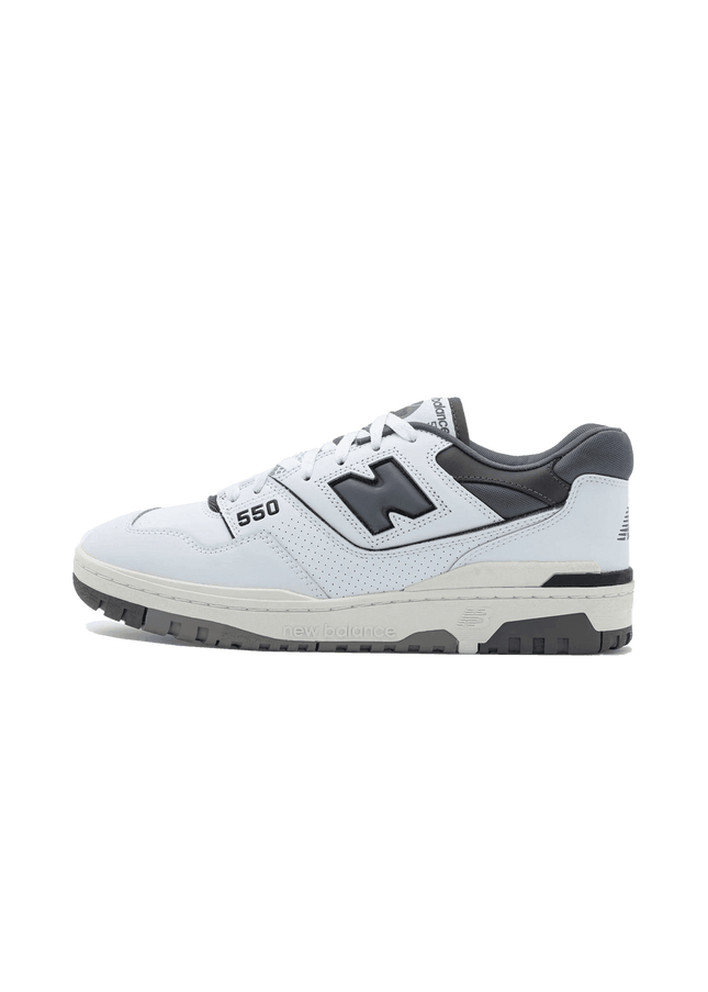 New Balance 550 White Grey Dark Grey - SneakCenter