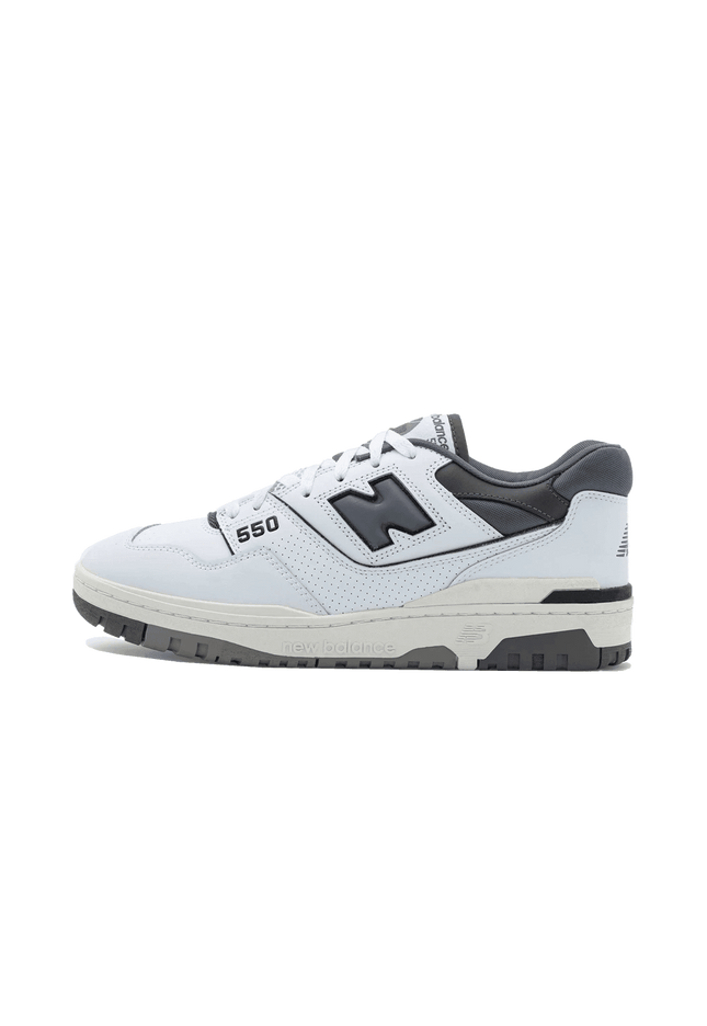 New Balance 550 White Grey Dark Grey - SneakCenter