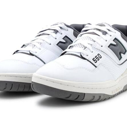 New Balance 550 White Grey Dark Grey - SneakCenter