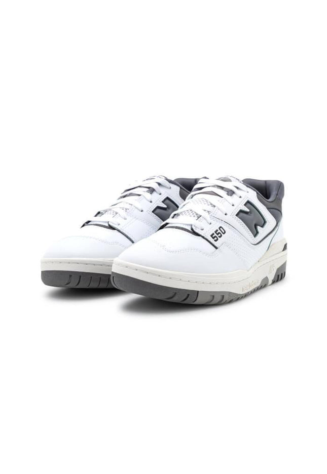 New Balance 550 White Grey Dark Grey - SneakCenter