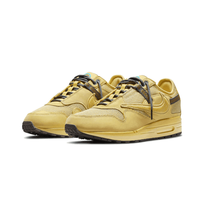 Nike Air Max 1 Travis Scott Cactus Jack Saturn Gold - SneakCenter