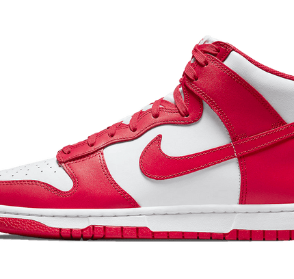 Nike Dunk High Championship White Red - SneakCenter