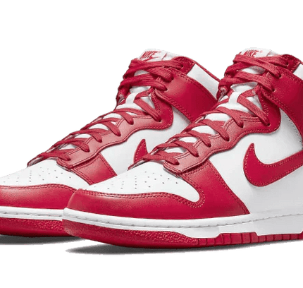 Nike Dunk High Championship White Red - SneakCenter