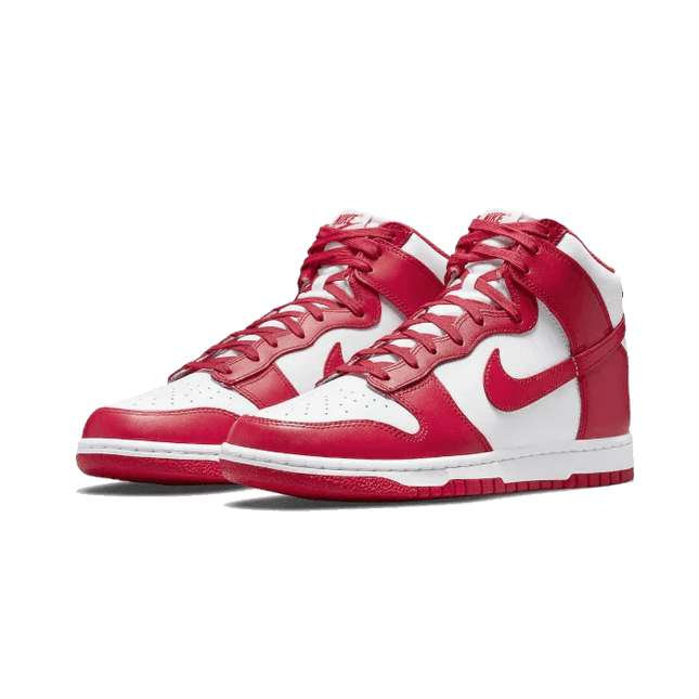 Nike Dunk High Championship White Red - SneakCenter