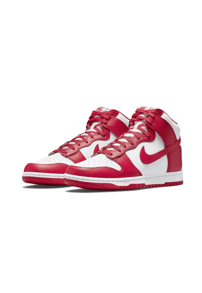 Nike Dunk High Championship White Red - SneakCenter