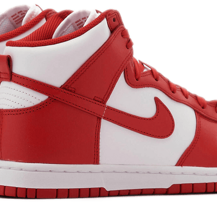 Nike Dunk High Championship White Red - SneakCenter