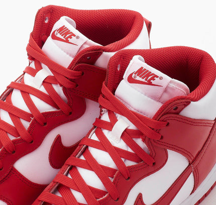 Nike Dunk High Championship White Red - SneakCenter