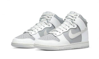 Nike Dunk HIgh Grey White - SneakCenter