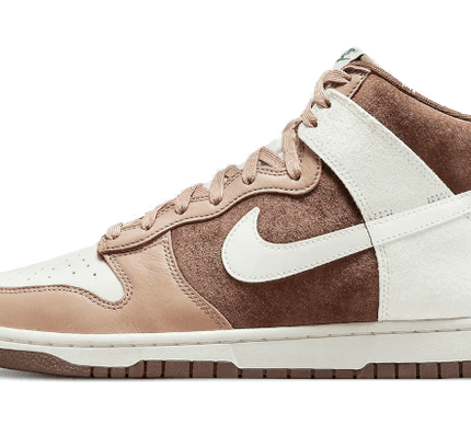 Nike Dunk High Light Chocolate - SneakCenter