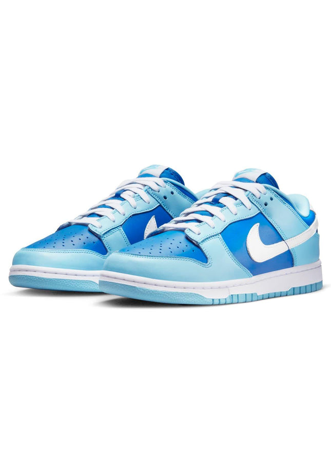 Nike Dunk Low Argon QS White Blue Flash - SneakCenter