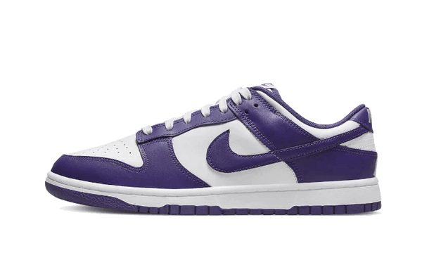 Purple and white low dunks Clearance