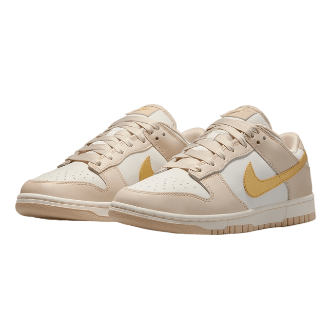 Nike Dunk Low Phantom Metallic Gold - SneakCenter