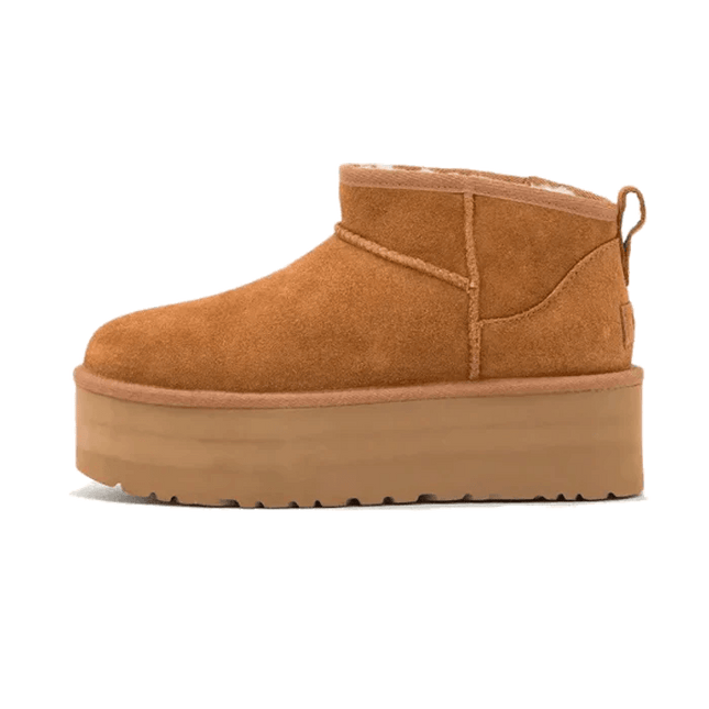 UGG Classic Ultra Mini Platform Chestnut - SneakCenter