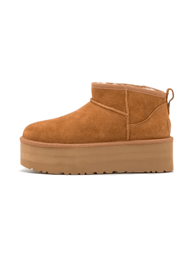 UGG Classic Ultra Mini Platform Chestnut - SneakCenter