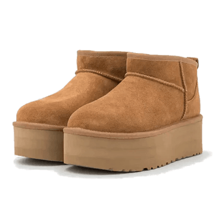 UGG Classic Ultra Mini Platform Chestnut - SneakCenter