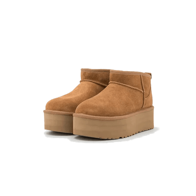 UGG Classic Ultra Mini Platform Chestnut - SneakCenter