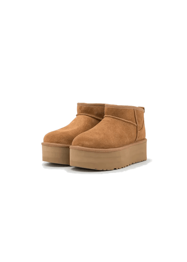 UGG Classic Ultra Mini Platform Chestnut - SneakCenter