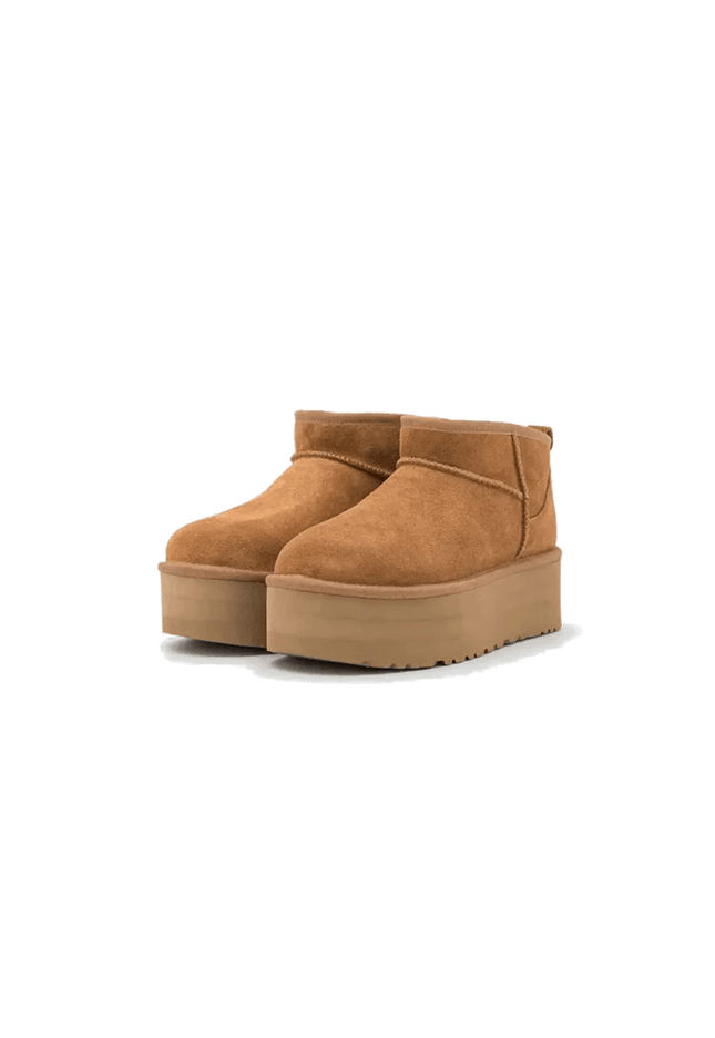 UGG Classic Ultra Mini Platform Chestnut - SneakCenter